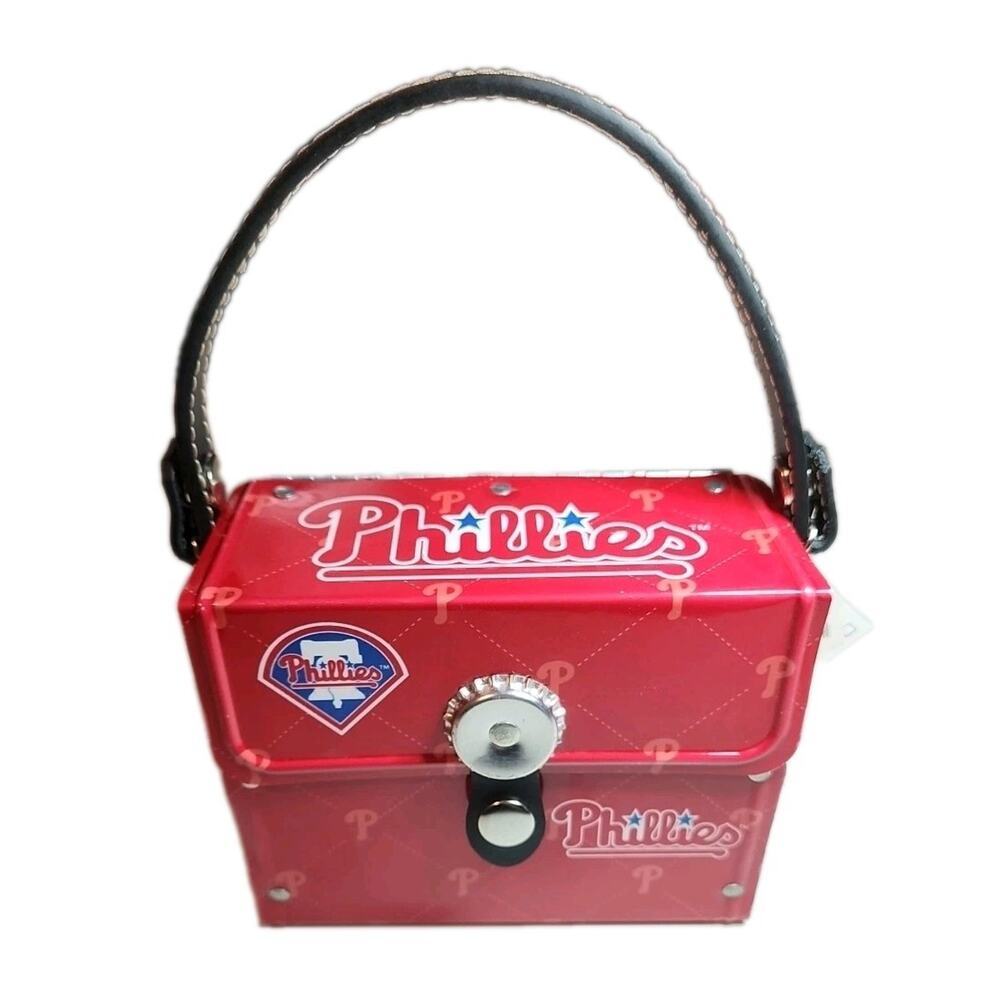 Philadelphia Phillies Metal Purse by LITTLEARTH With COA New With Tags